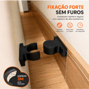 Kit 5 Trava Porta Adesiva 3M Prendedor de Porta Fixador Batente Segura