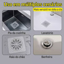Adesivos Protetores de Ralo Tela Descartavel Anti Entupimento e Anti Insetos Para Casa Pratico