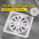 Adesivos Protetores de Ralo Tela Descartavel Anti Entupimento e Anti Insetos Para Casa Pratico